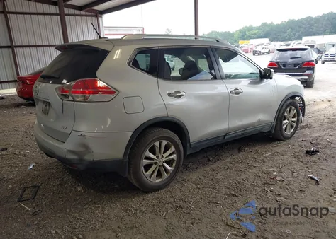 2015 Nissan Rogue Sv from USA, damaged, VIN KNMAT2MT0FP519917